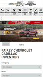 Mobile Screenshot of faireychevrolet.com